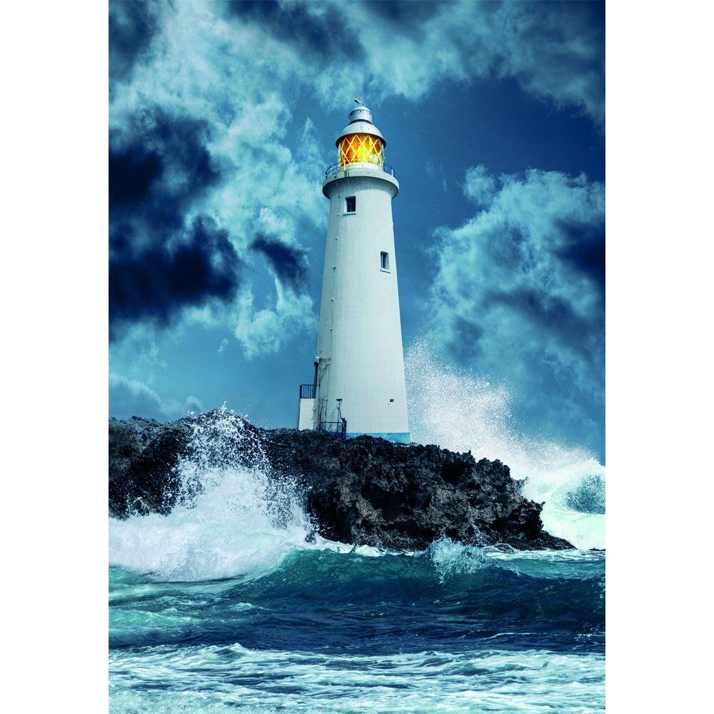 High Quality Lighthouse in the Storm puzzle 1000pcs Nerdscape