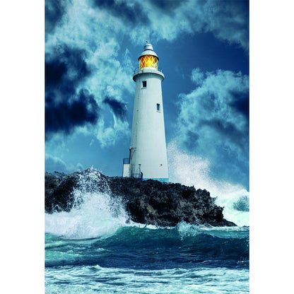 High Quality Lighthouse in the Storm puzzle 1000pcs Nerdscape