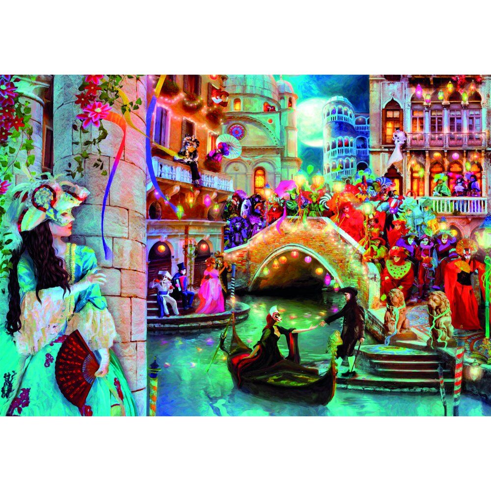 High Quality Carnival Moon puzzle 1000pcs Nerdscape