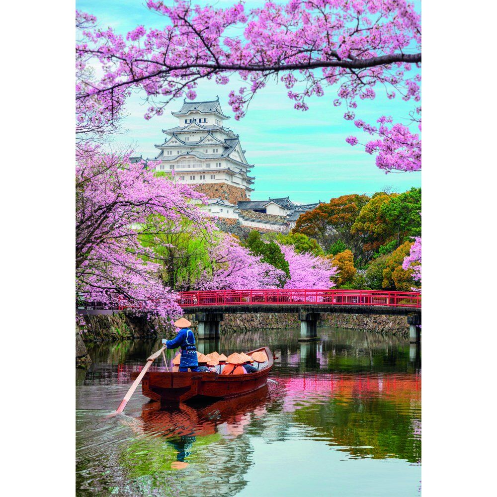 High Quality Himeji Castle in Spring puzzle 1000pcs Nerdscape