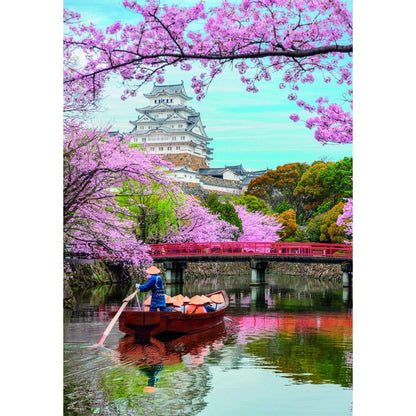 High Quality Himeji Castle in Spring puzzle 1000pcs Nerdscape