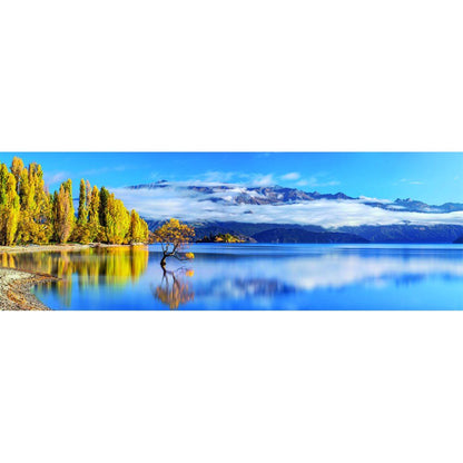 High Quality Wanaka’s golden Reflections Panorama puzzle 1000pcs Nerdscape