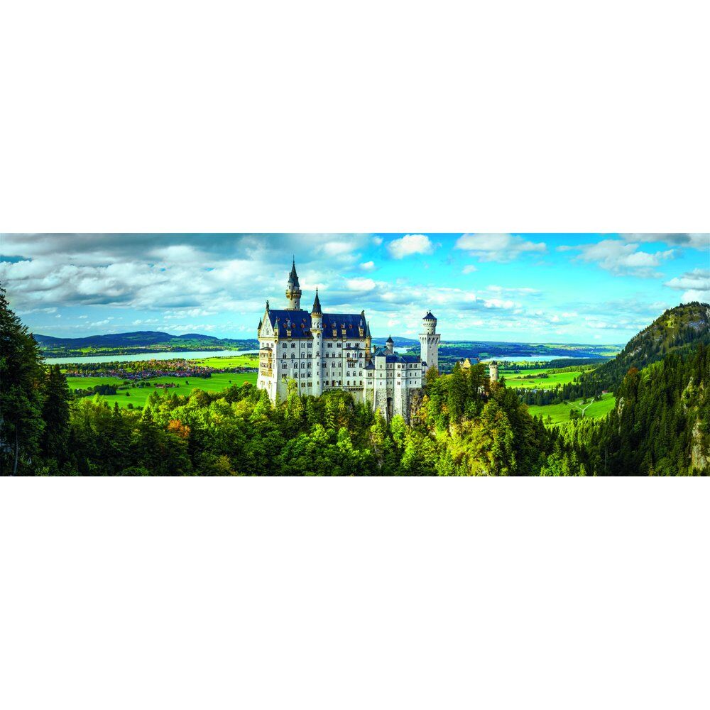 High Quality The Neuschwanstein Panorama puzzle 1000pcs Nerdscape