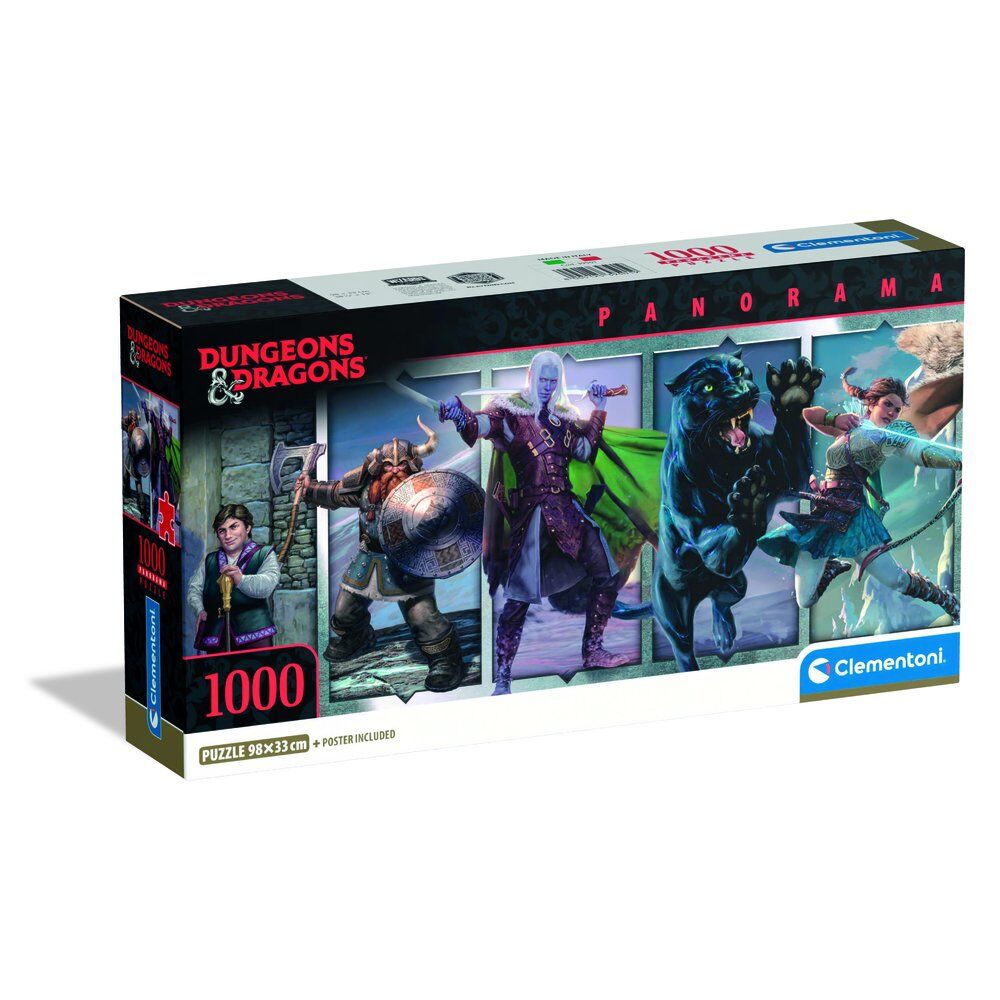 Dungeons & Dragons Paronama puzzle 1000pcs Nerdscape