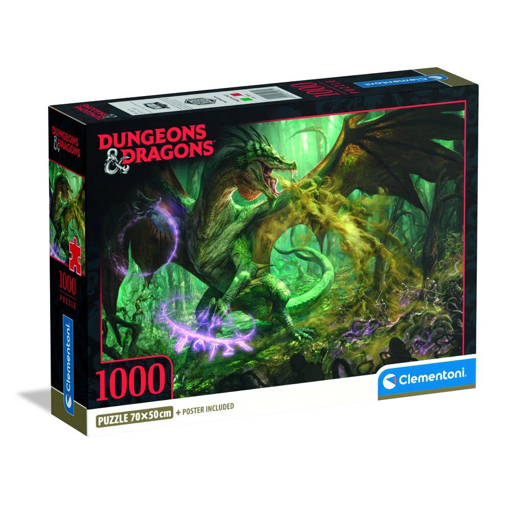 Dungeons & Dragons puzzle 1000pcs Nerdscape