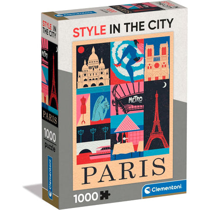 Style in the City Paris puzzle 1000pcs Nerdscape