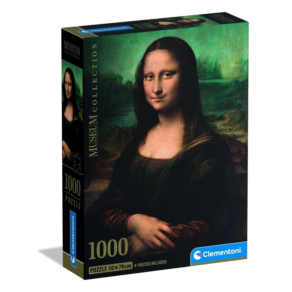 Museum Leonardo Mona Lisa puzzle 1000pcs Nerdscape