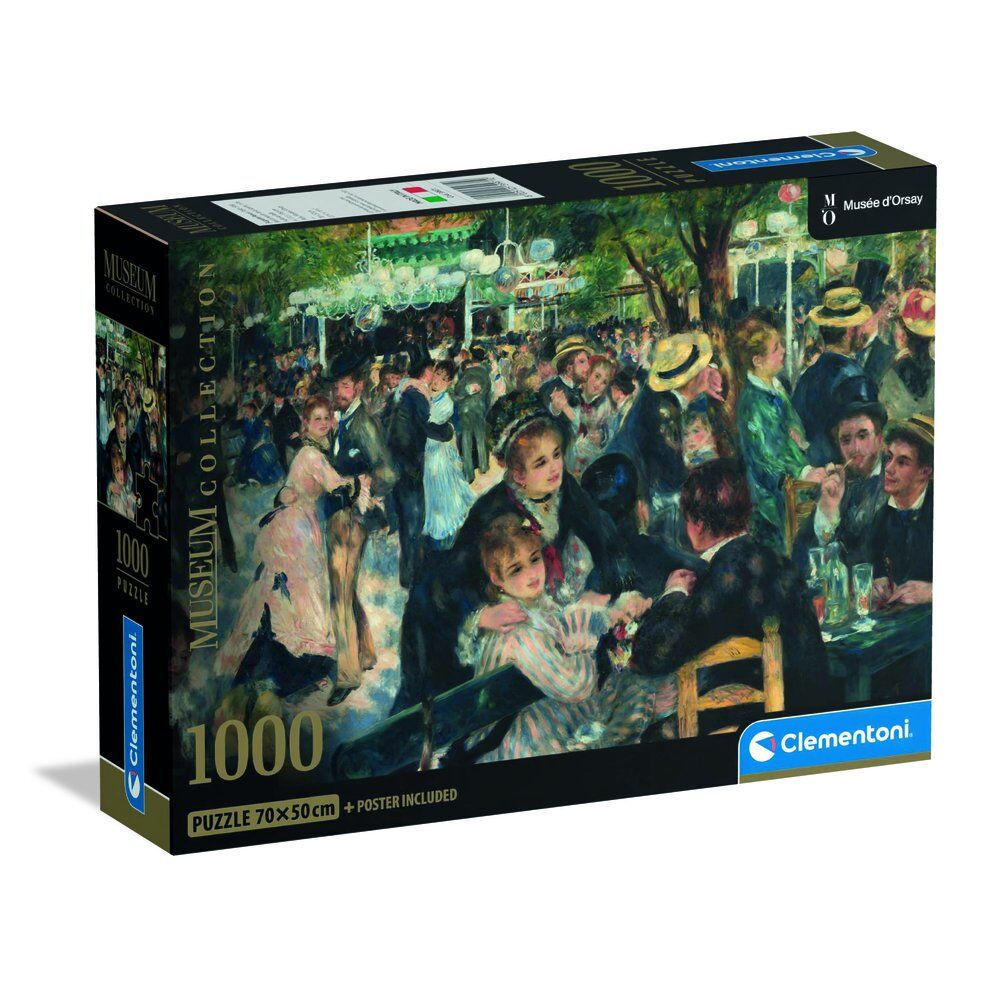 Museum Renoir Bal Du Moulin de la Galette puzzle 1000pcs Nerdscape