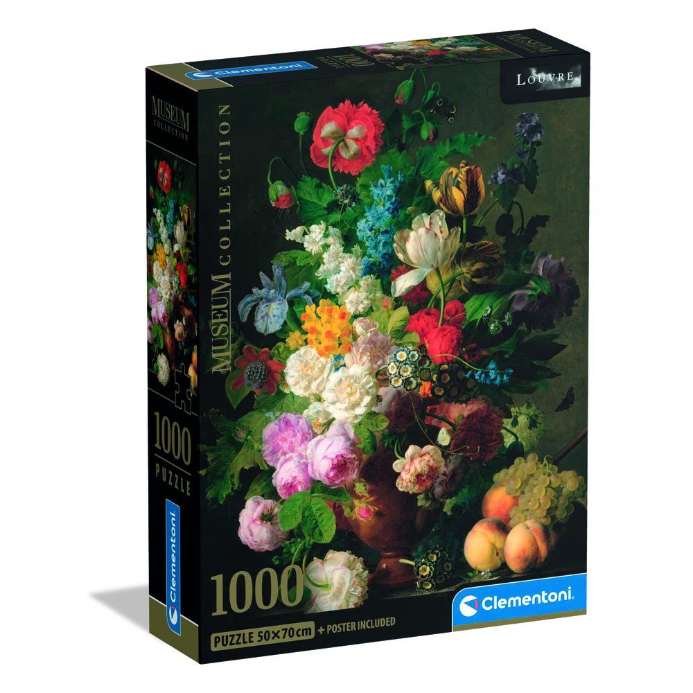 Museum Van Dael Bowl of Flowers puzzle 1000pcs Nerdscape