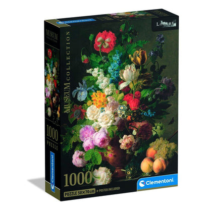 Museum Van Dael Bowl of Flowers puzzle 1000pcs Nerdscape