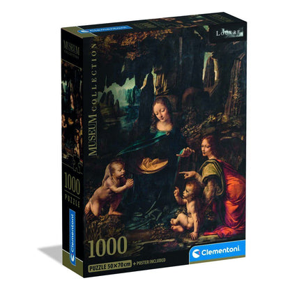 Museum Leonardo The Virgin of the Rocks puzzle 1000pcs Nerdscape