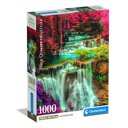 High Quality Colourful Thai Falls puzzle 1000pcs Nerdscape