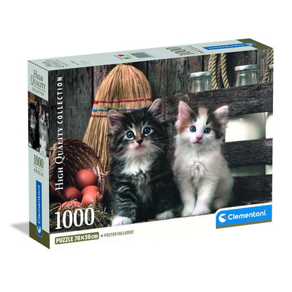 High Quality Lovely Kittens puzzle 1000pcs Nerdscape
