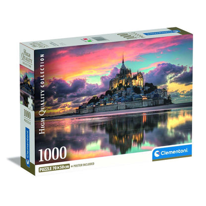 High Quality Le Magnifique Mont Saint-Michel puzzle 1000pcs Nerdscape
