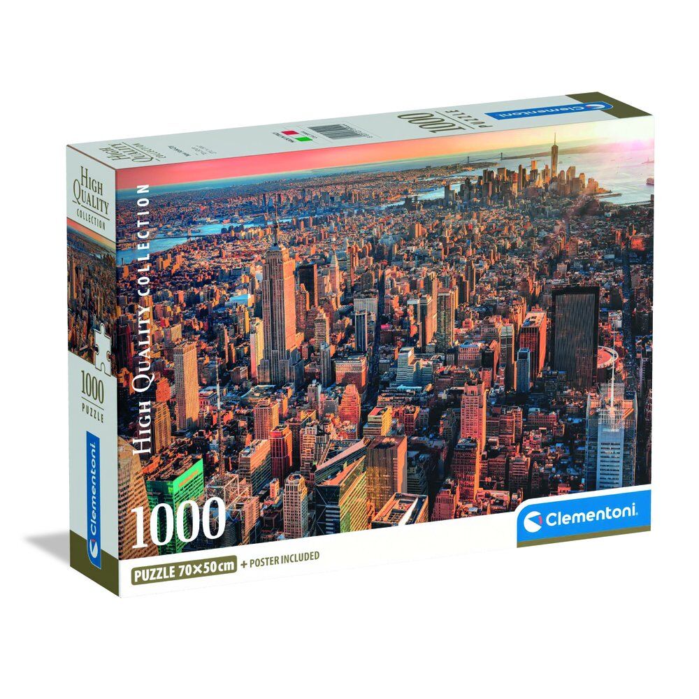 High Quality New York City puzzle 1000pcs Nerdscape