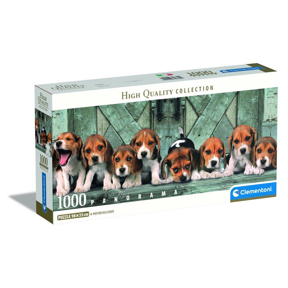 High Quality Beagles Panorama puzzle 1000pcs Nerdscape