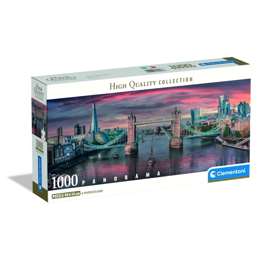 High Quality Across the River Thames Panorama puzzle 1000pcs Nerdscape