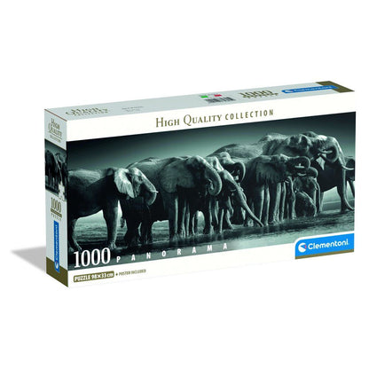High Quality Herd of Giants Panorama puzzle 1000pcs Nerdscape