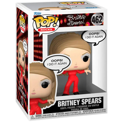 Funko Pop! Britney Spears Oops! I Did It Again - Figura da Collezione Vinyl Nerdscape