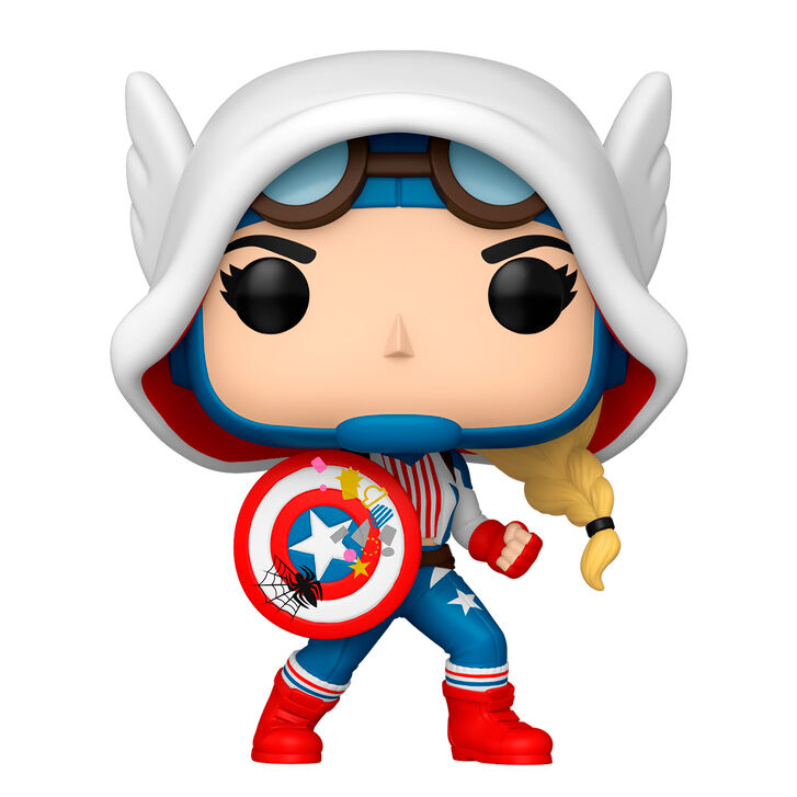POP figure Marvel Cap-Gwen Nerdscape