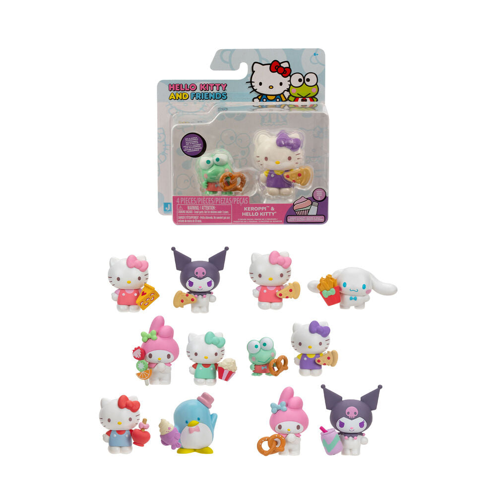 Hello Kitty assorted pack 2 figures 5cm Nerdscape