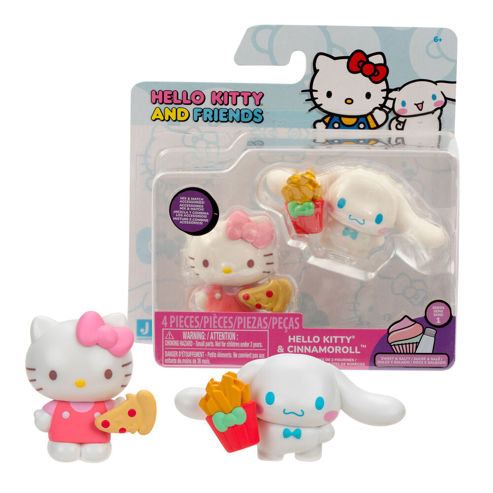 Hello Kitty assorted pack 2 figures 5cm Nerdscape