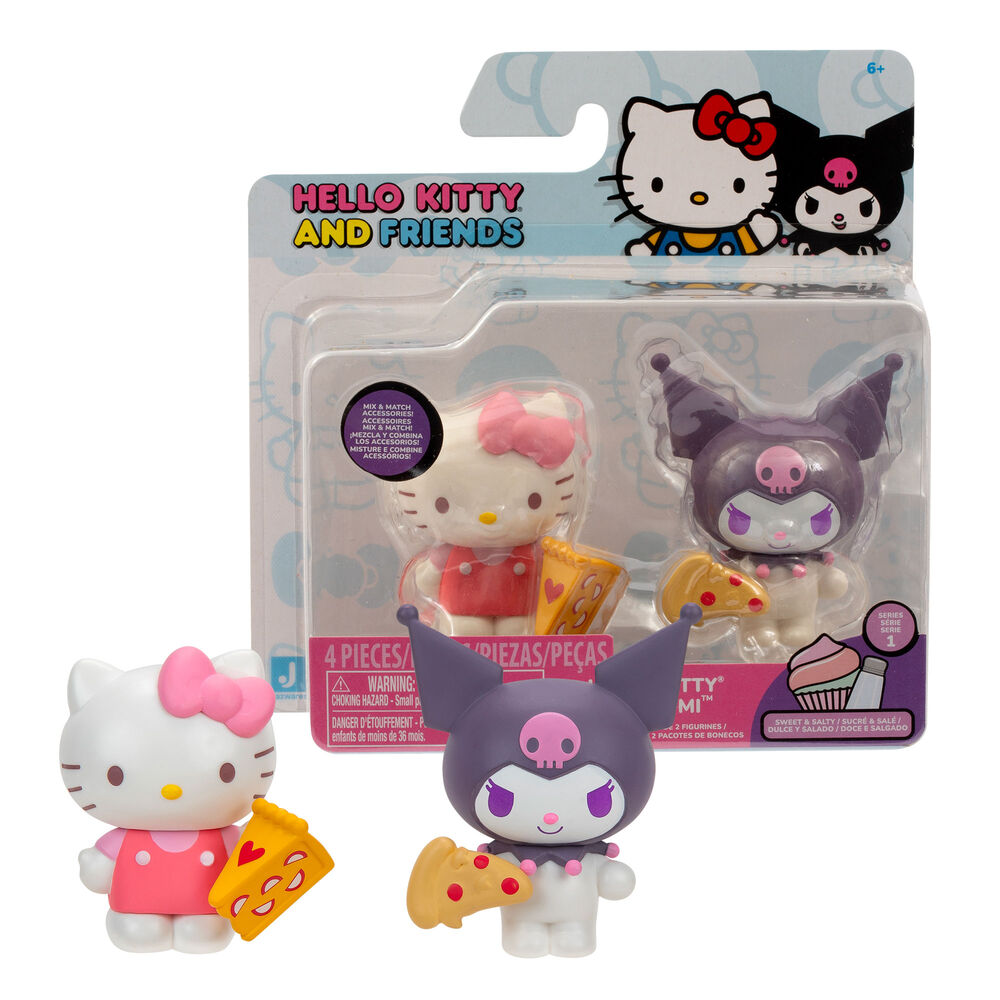 Hello Kitty assorted pack 2 figures 5cm Nerdscape