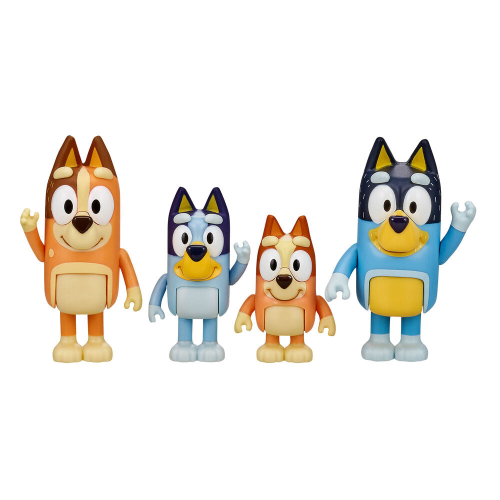 Bluey assorted pack 4 figures Nerdscape