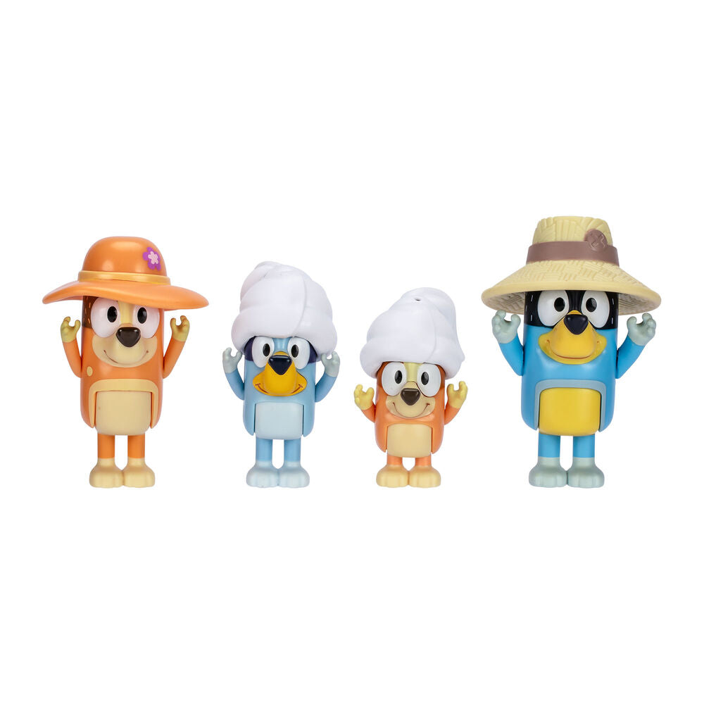 Bluey assorted pack 4 figures Nerdscape