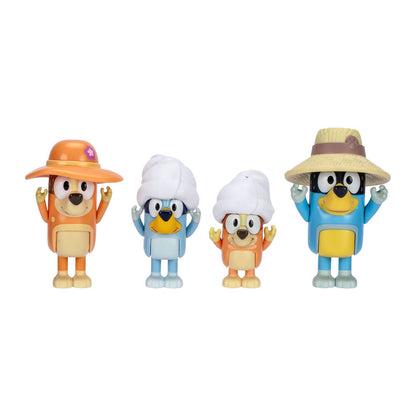 Bluey assorted pack 4 figures Nerdscape
