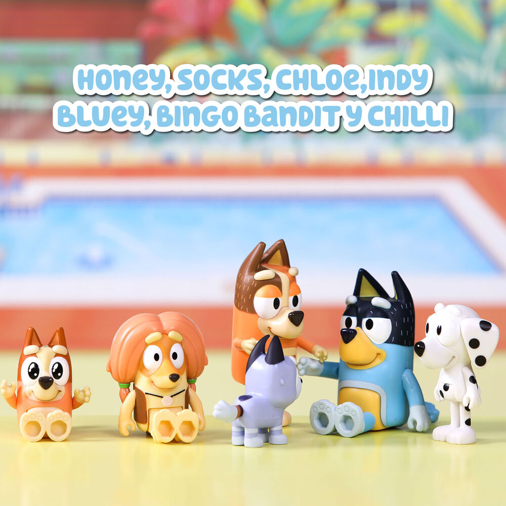 Funko Pop! Bluey Serie Completa 8 Figure da Collezione - Nerdscape Nerdscape