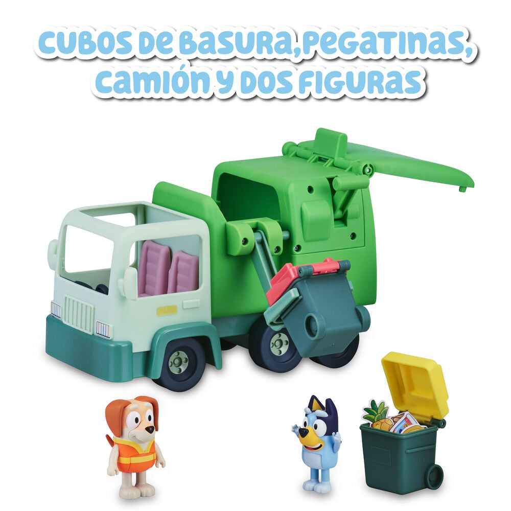 Bluey Garbage Truck + Figures Figura da Collezione - Nerdscape Nerdscape