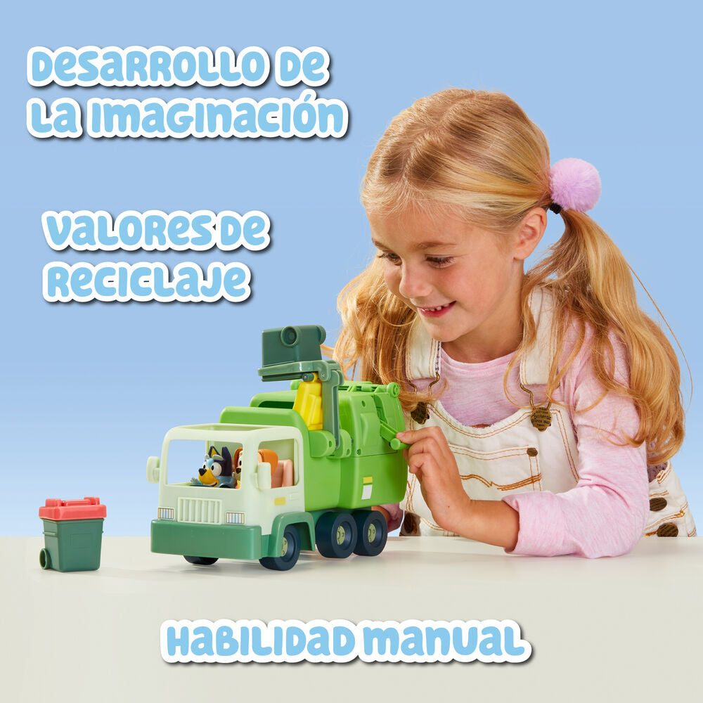 Bluey Garbage Truck + Figures Figura da Collezione - Nerdscape Nerdscape