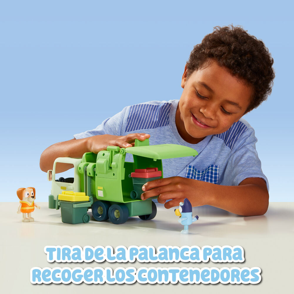 Bluey Garbage Truck + Figures Figura da Collezione - Nerdscape Nerdscape