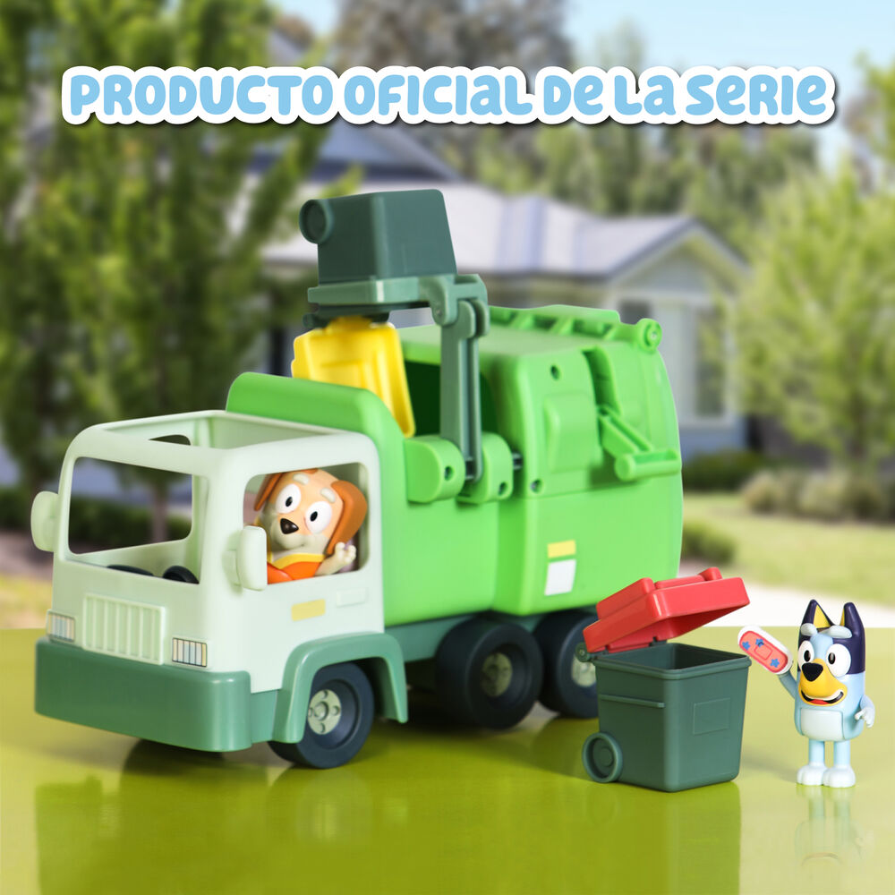 Bluey Garbage Truck + Figures Figura da Collezione - Nerdscape Nerdscape
