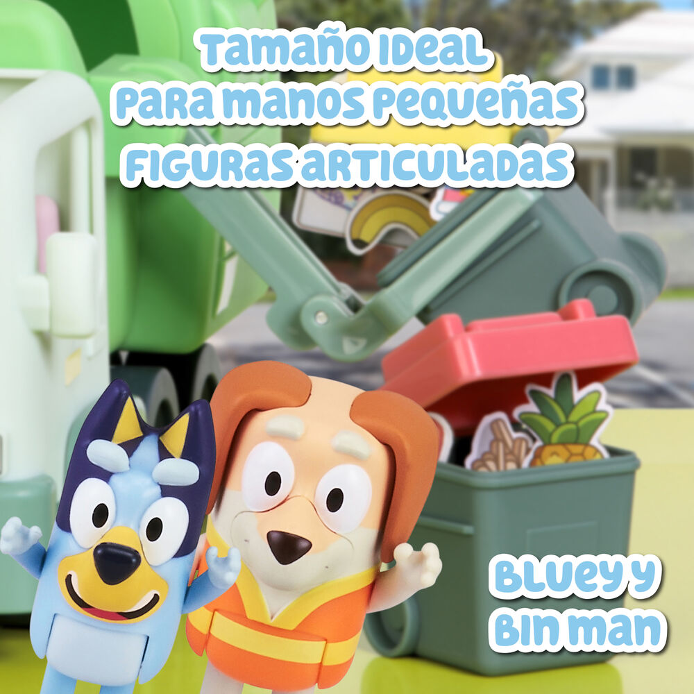 Bluey Garbage Truck + Figures Figura da Collezione - Nerdscape Nerdscape