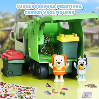 Bluey Garbage Truck + Figures Figura da Collezione - Nerdscape Nerdscape