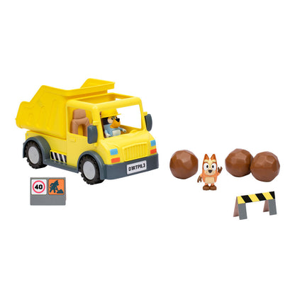 Bluey Bluey e Bingo Dump Truck - Figura da Collezione - Nerdscape Nerdscape