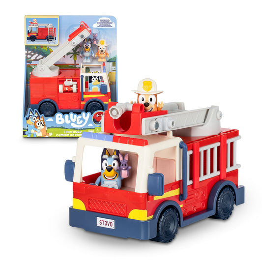 Camion de pompiers Bluey + figurines