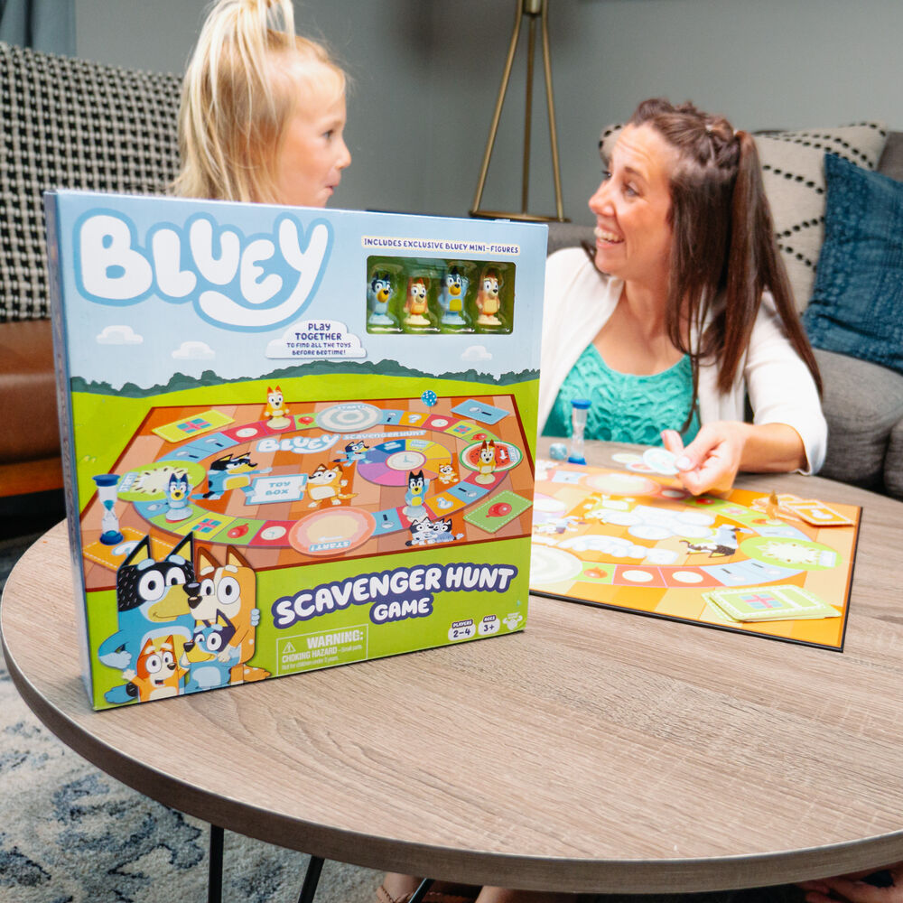 Spanish Bluey Scavenger Hunt board game Nerdscape