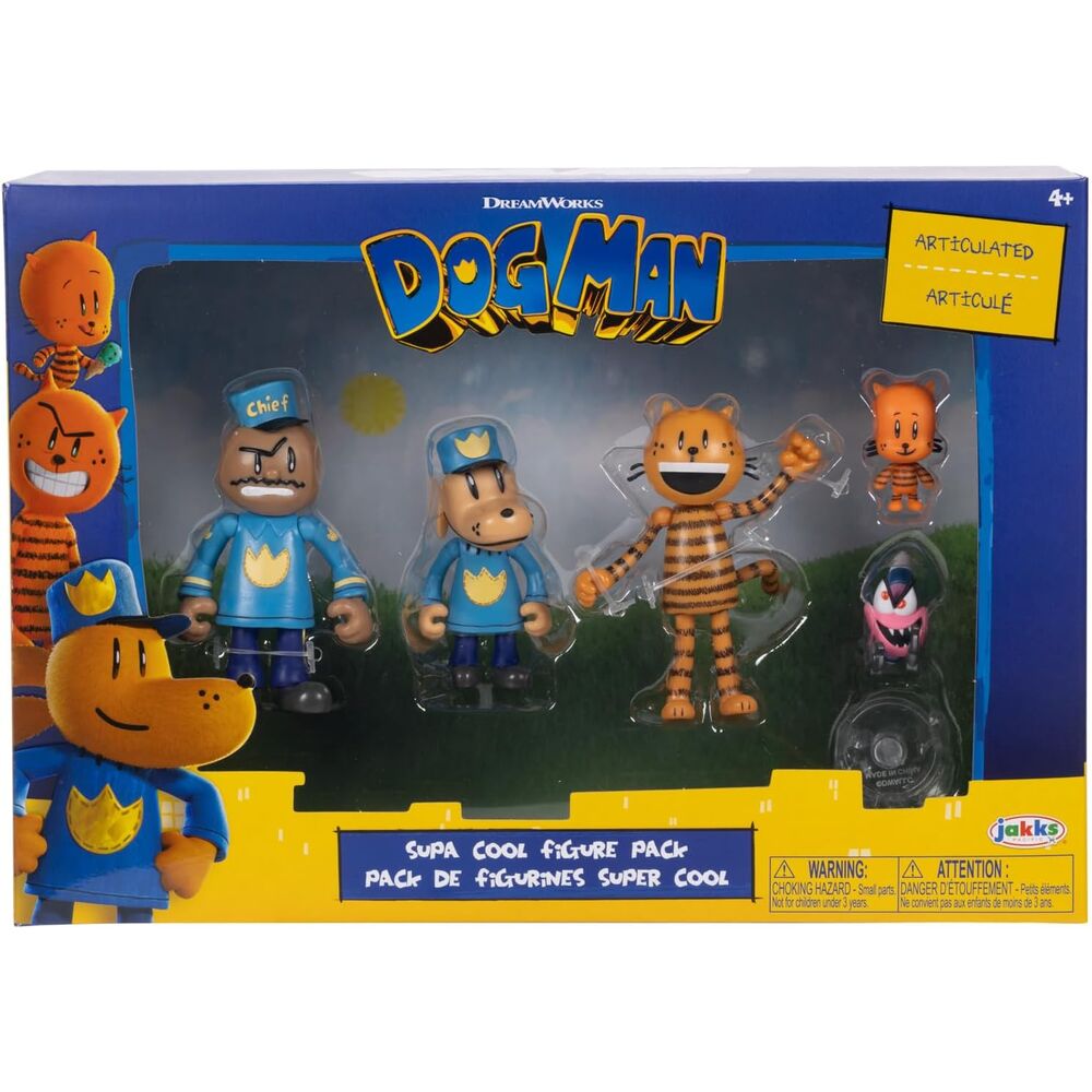 Dogman Pack 5 Figure 6cm - Figura da Collezione - Nerdscape Nerdscape