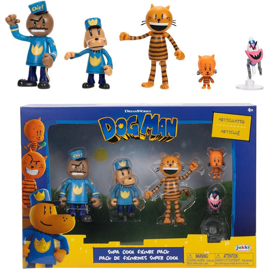 Dogman pack 5 figures 6cm - Nerdscape