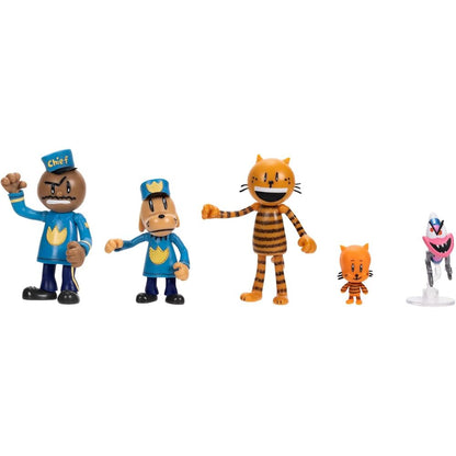 Dogman Pack 5 Figure 6cm - Figura da Collezione - Nerdscape Nerdscape