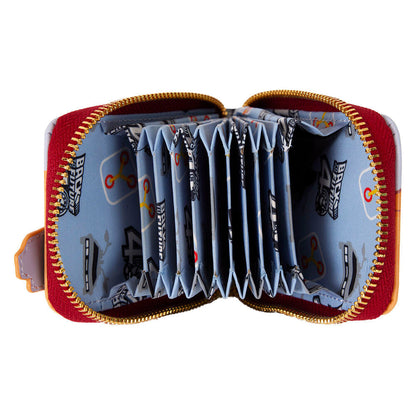 Loungefly Back to the Future 40th Anniversary Delorean Accordion card holder Nerdscape