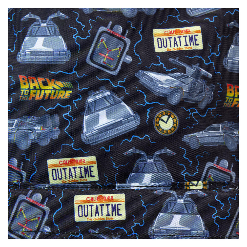 Loungefly Back to the Future 40th Anniversary nylon backpack 44cm Nerdscape