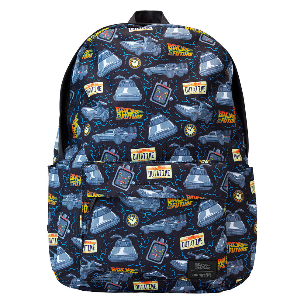 Loungefly Back to the Future 40th Anniversary nylon backpack 44cm Nerdscape