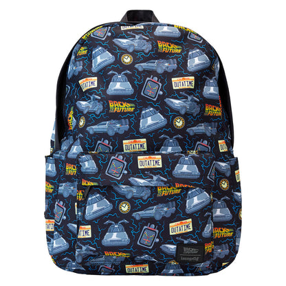 Loungefly Back to the Future 40th Anniversary nylon backpack 44cm Nerdscape
