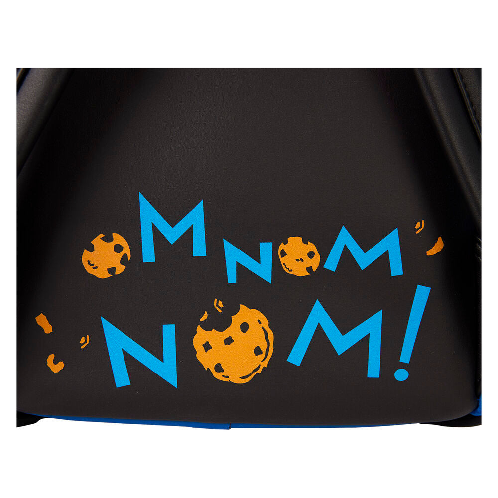 Loungefly Sesame Street Cookie Monster Plush backpack + purse Nerdscape