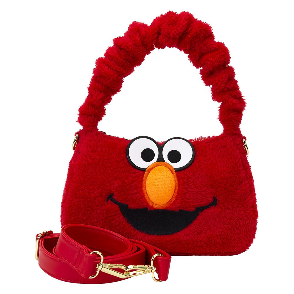 Loungefly Sesame Street Elmo plush bag - Nerdscape