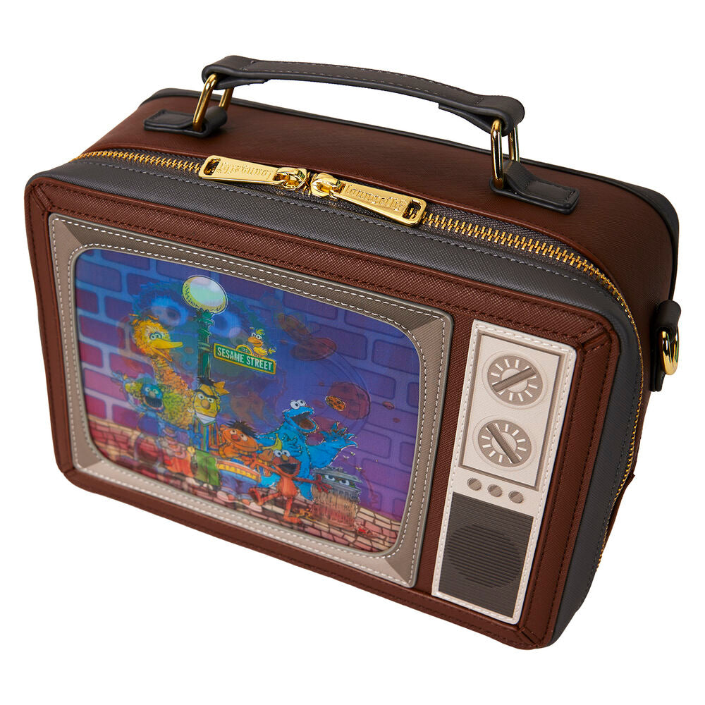 Loungefly Sesame Street Retro TV Lenticular shoulder bag Nerdscape